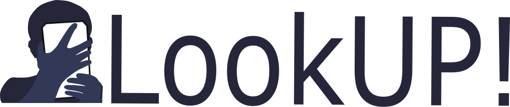 horizontal logo projektu LookUP!